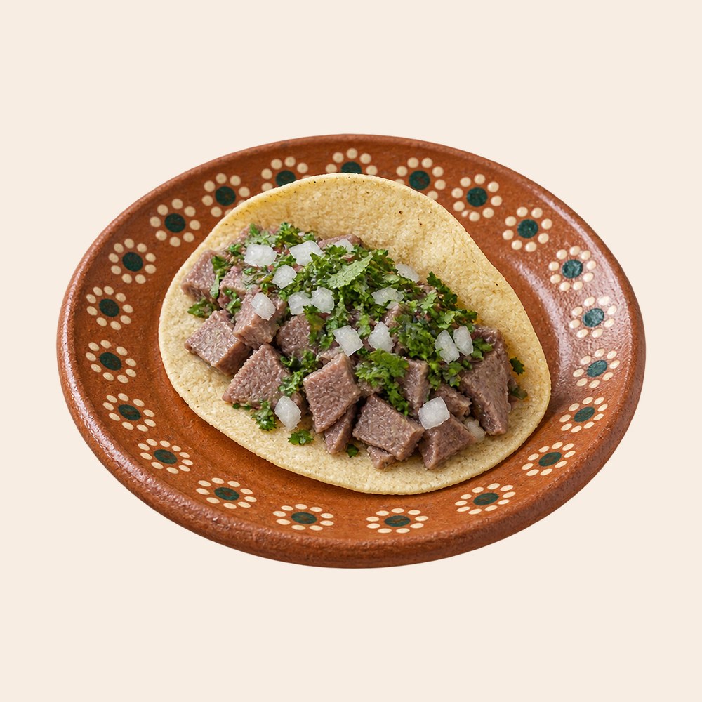Taco lengua